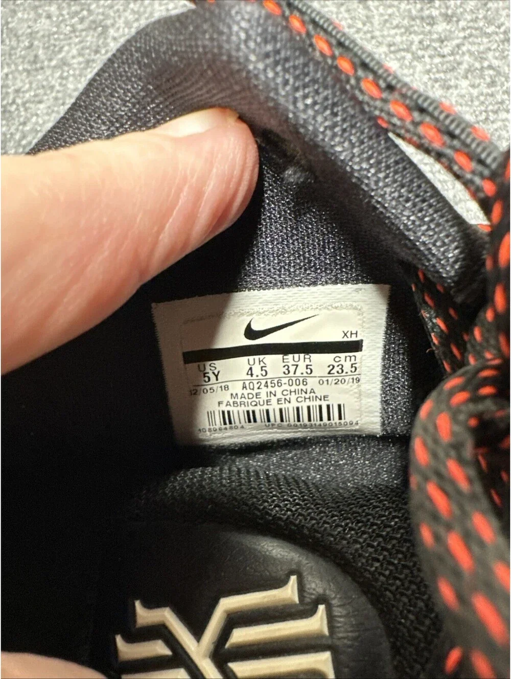 Size 5Y- Nike Kyrie 5 Friends Basketball Shoes
